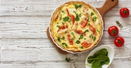 Vegane Tomaten-Quiche
