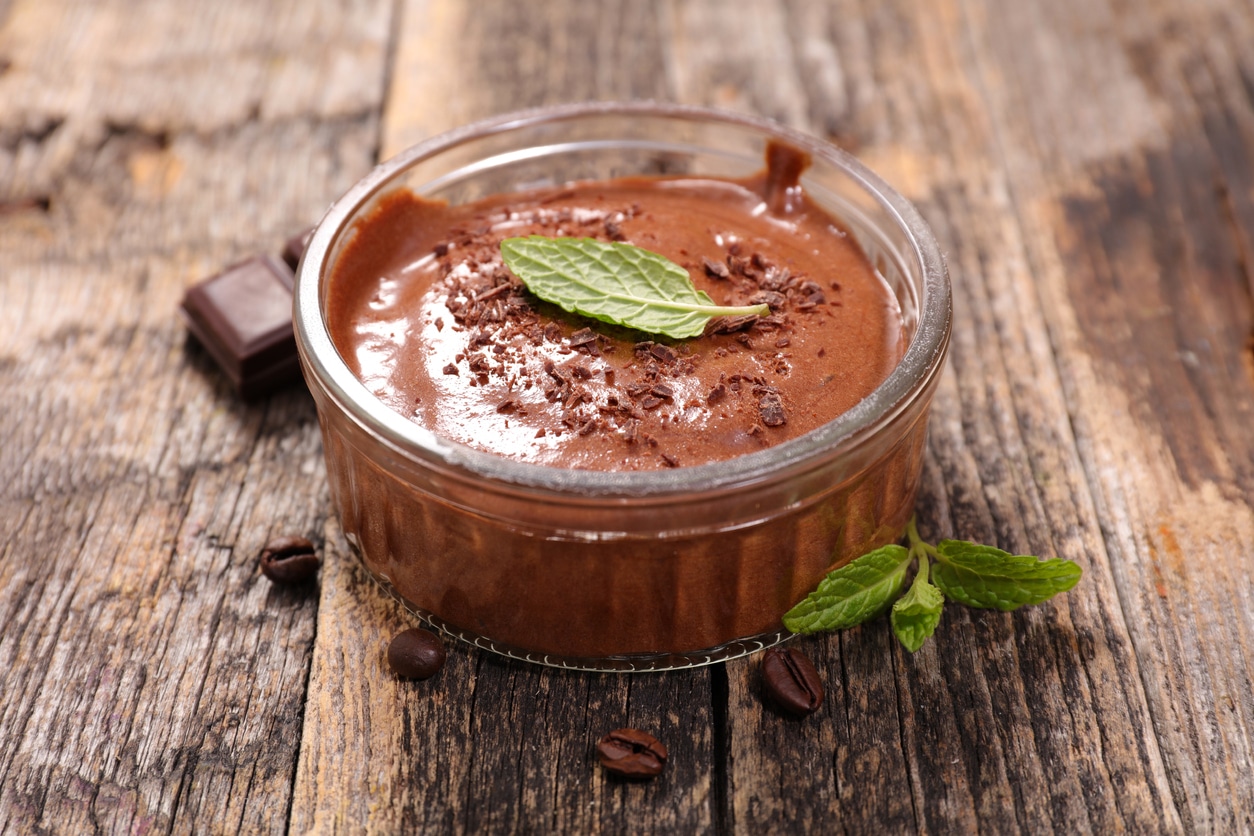 Veganes Mousse au Chocolat