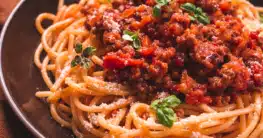 Vegane Pasta Bolognese