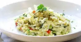 Veganes Zitronen-Fenchel-Risotto