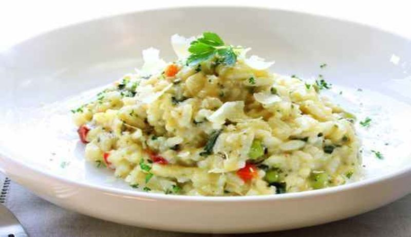 Veganes Zitronen-Fenchel-Risotto 