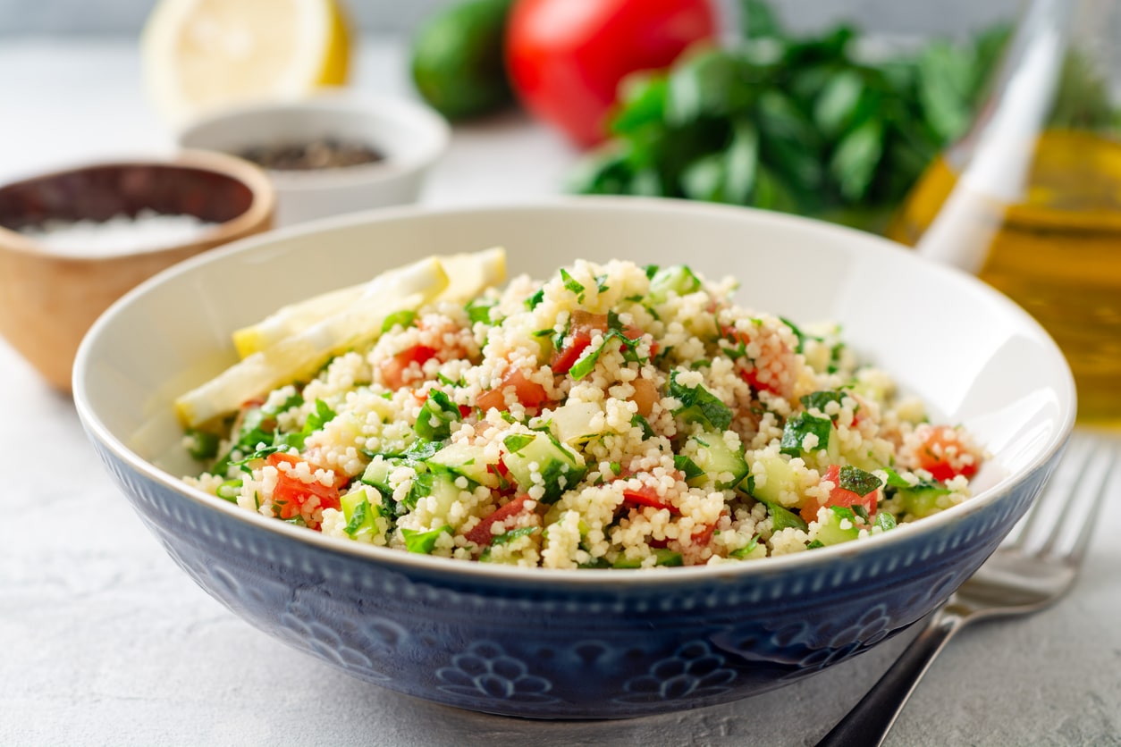 Veganer Couscous Salat