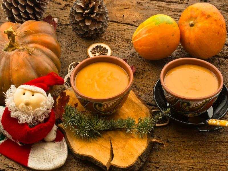 Kürbiscreme Suppe