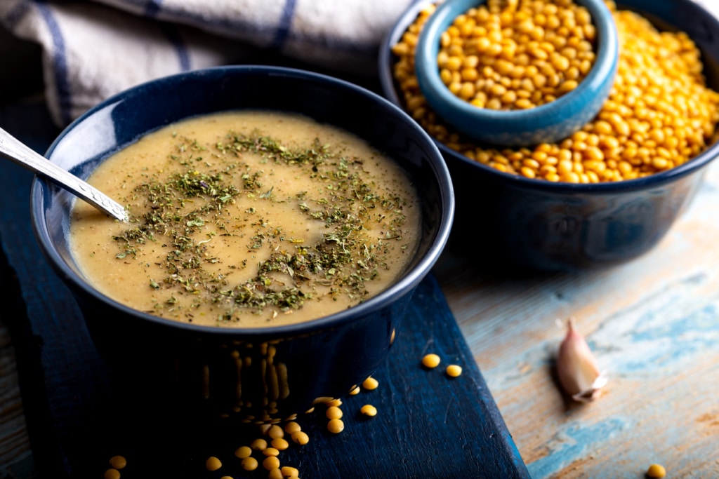 Linsensuppe mit gelben Linsen Rezept