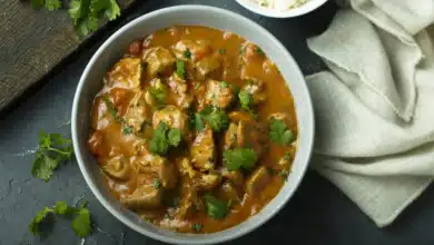 Veganes Soja Chicken Korma