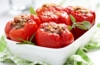Gefüllte Paprika mit Currylinsen