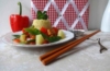 Tofu süß-sauer an aromatischer Hirse