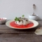Vegane Panna Cotta auf Erdbeer-Spiegel