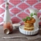 Vegane Mini-Rösti auf Mandel-Sahne mit Rhabarber-Kompott Rezept
