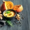 Vegane Kürbissuppe mit Ingwer